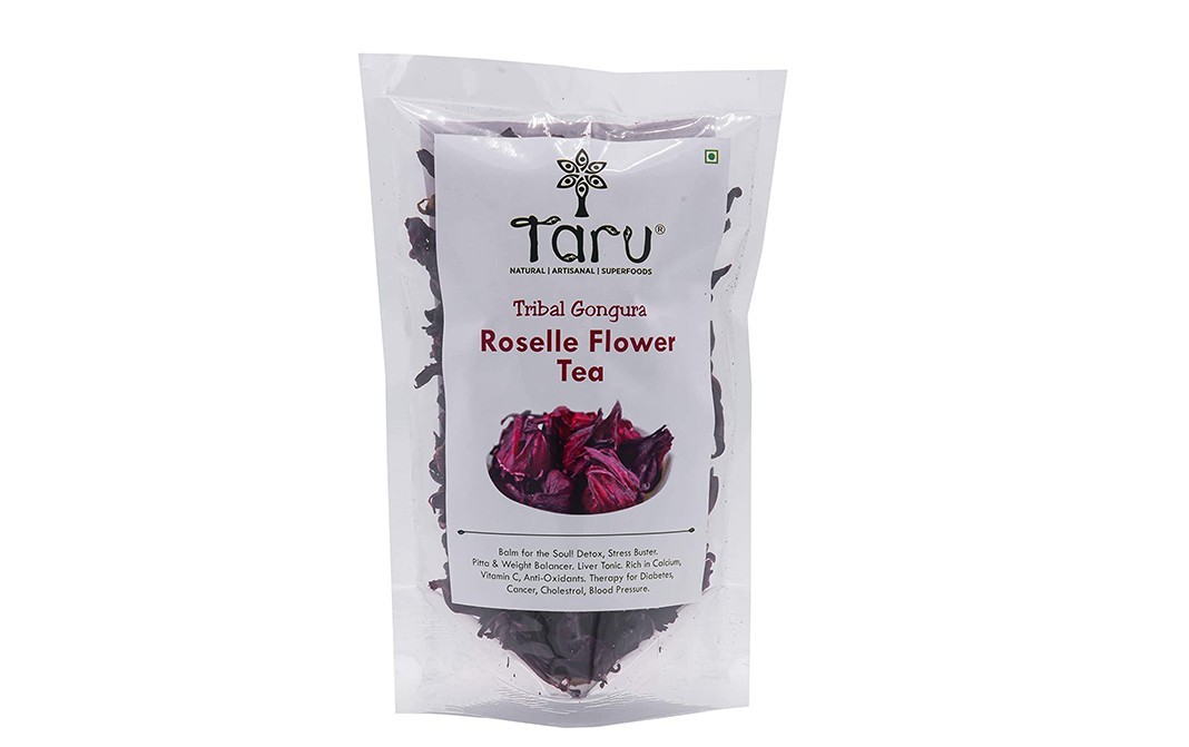 Taru Tribal Gougura Roselle Flower Tea   Pack  30 grams